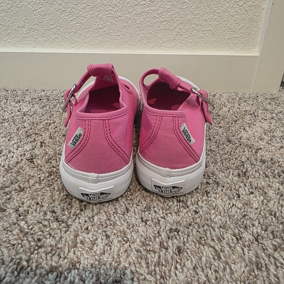 Vans Pink Mary Jane With Heart Buckle - Picture 7 of 10